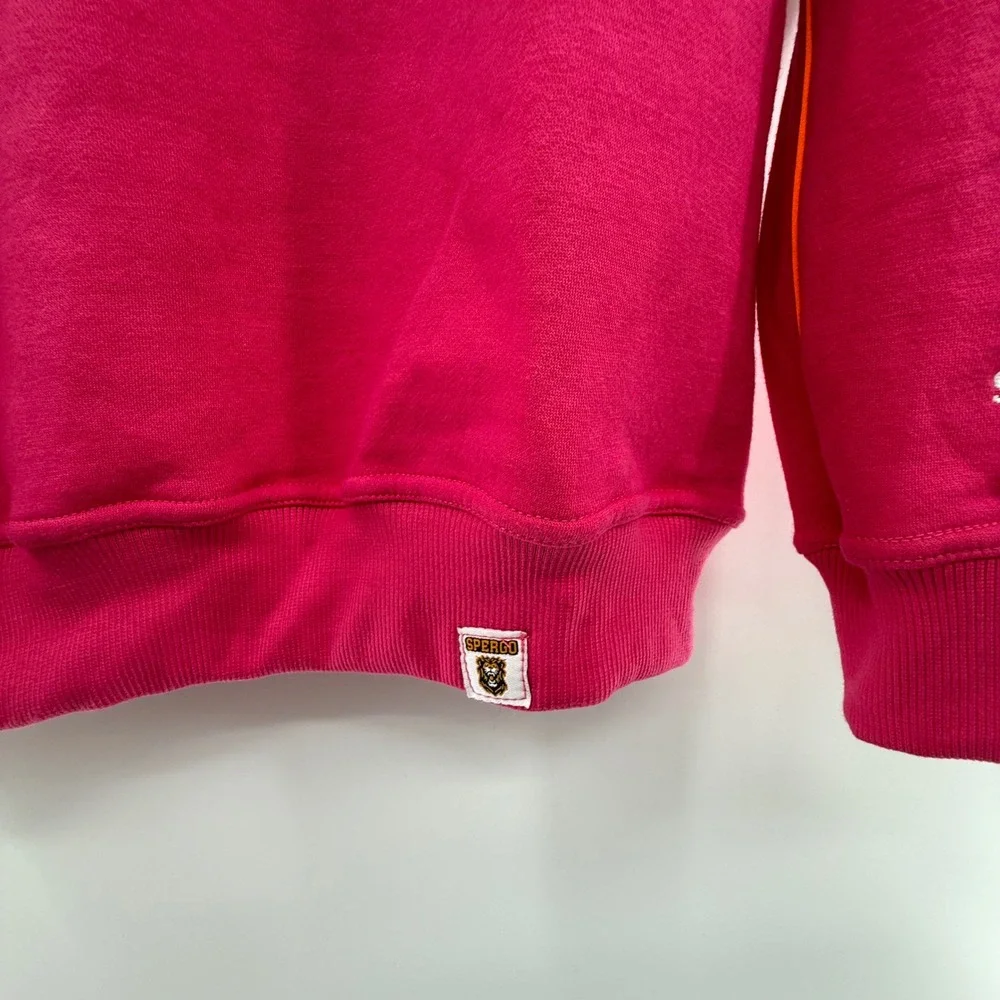 SPERGO Billionaire Pink Orange Crewneck Sweatshirt XL NWT Unisex Streetwear Logo